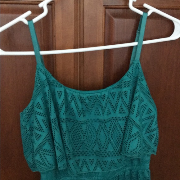 Teal Charlotte Russe Dress - Picture 2 of 3