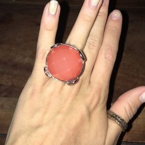 Large Chicos salmon ring