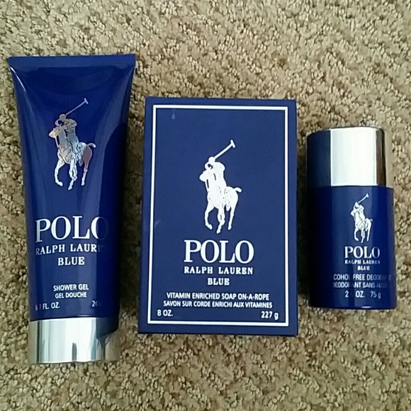 Mens Polo Ralph Lauren Blue Trio