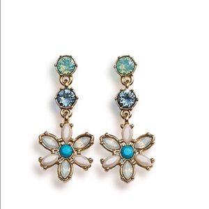 Infiniti azul earrings