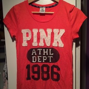 pink Graphic T