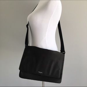 Black Kate Spade messenger bag