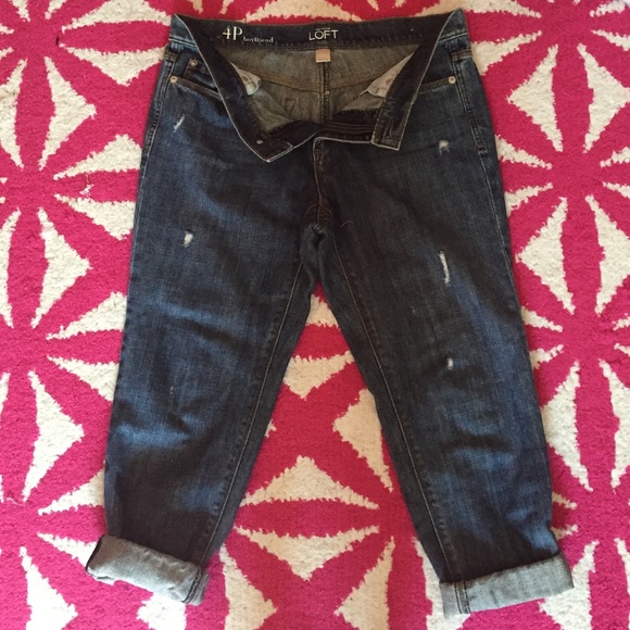 Ann Taylor Loft Boyfriend Jeans - Picture 1 of 2