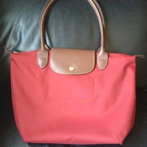 Authentic Le Pliage Red Small Longchamp Purse Authentic Le Pliage Red Small Longchamp Purse