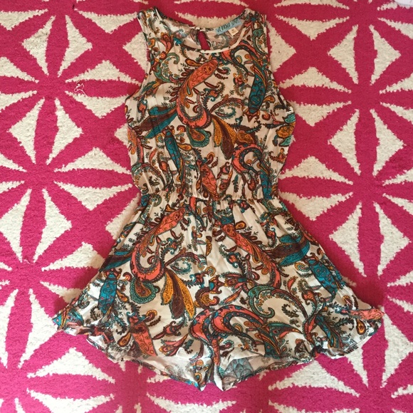 Paisley Francesca's Romper