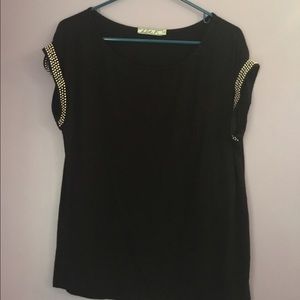 Basic black tee