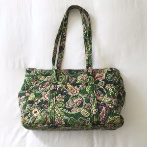 Vera Bradley Large Shoulder Tote (Chelsea Green)
