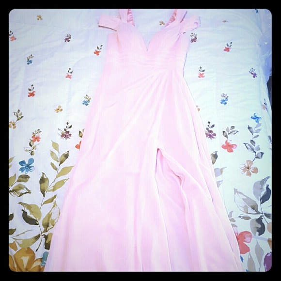 Pink gown