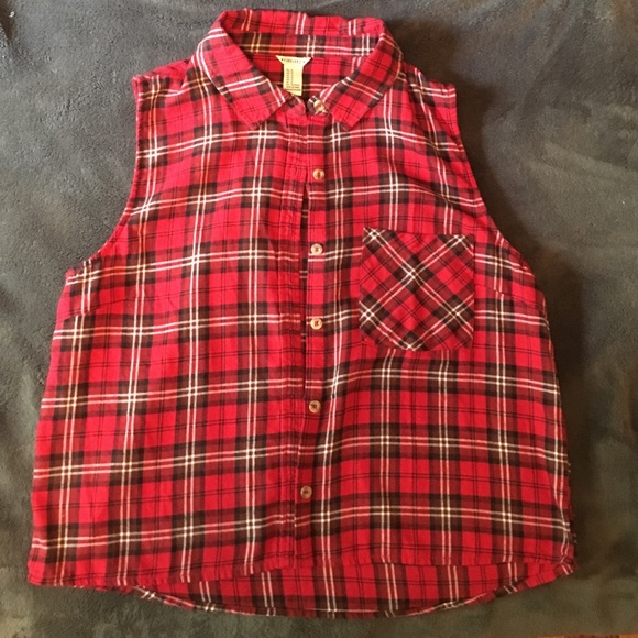 Forever 21 cut-off shirt