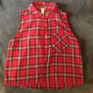 Forever 21 cut-off shirt