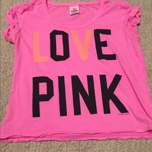PINK Crop Top