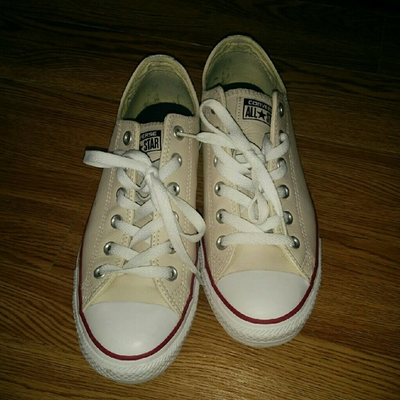 Leather Converse
