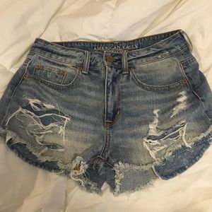 American eagle high waisted shorts