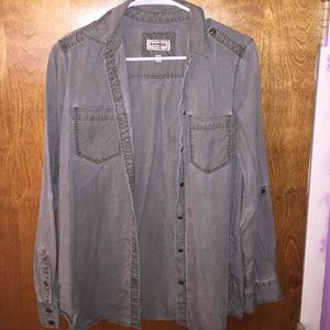 Express boyfriend style button up