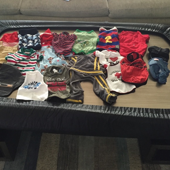 Dog clothes bundle size small
