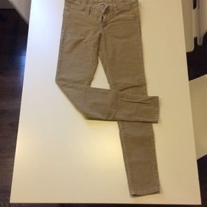 American Eagle tan stretch cords