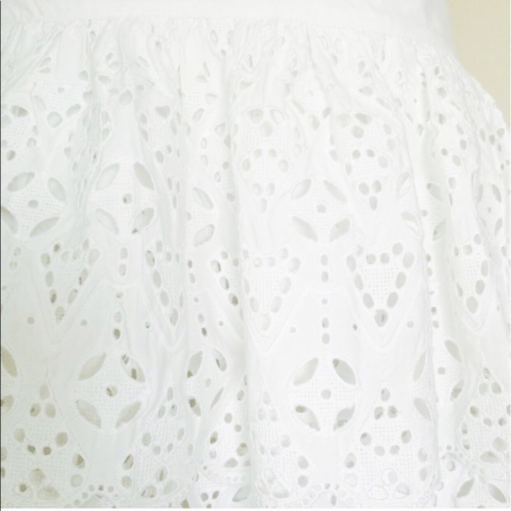 Banana republic laser cut teared skirt - Picture 3 of 4