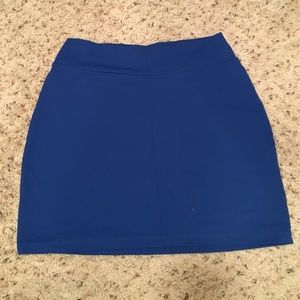 SUSANA MONACO Slim Skirt in Blue