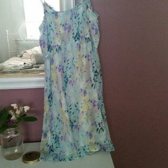 Spring summery multi colored dress