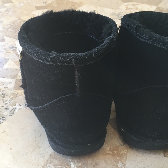 Short black bear paw boots - Picture 3 of 4