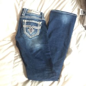 Rock revival bootcut jeans