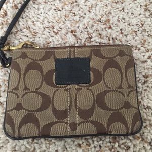 Coach wristlet