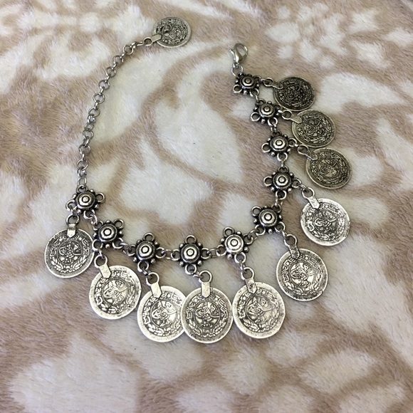 Coin Anklet Bracelet Jewelry - Picture 10 of 10