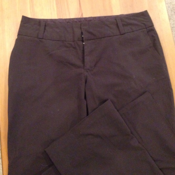 Brown slacks