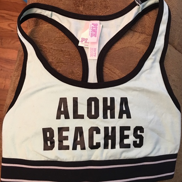 Victoria Secret Aloha Beaches sports bra