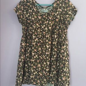 Floral baby doll dress