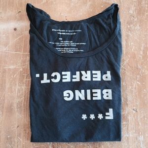 good hYOUman "F*** being perfect" Tshirt