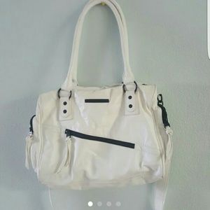 White vans crossbody