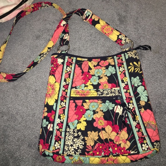 Vera Bradley "Happy Snails" cross body