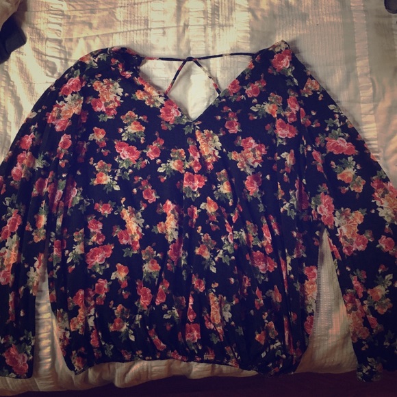 Flattering Floral Shirt