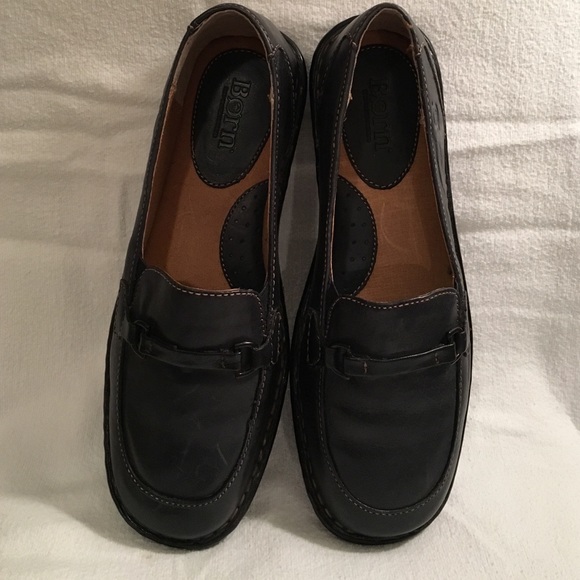 Never Worn Born Navy Loafers