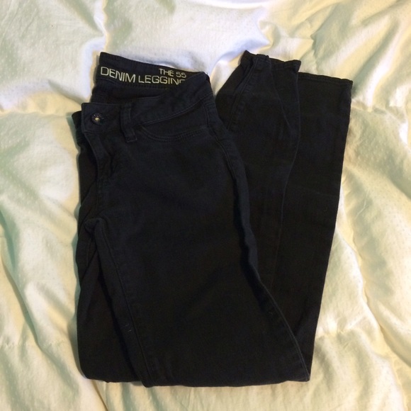 Bullhead Black Denim (Size 0)