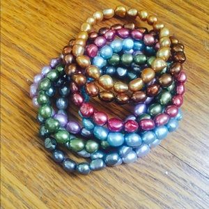 Pearl bracelets