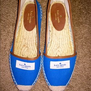 Kate Spade canvas espadrilles