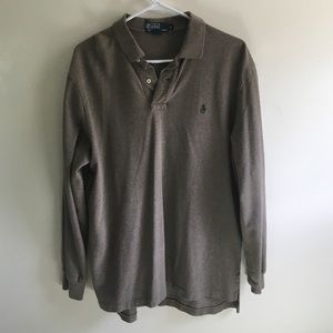 Chaps long sleeve polo