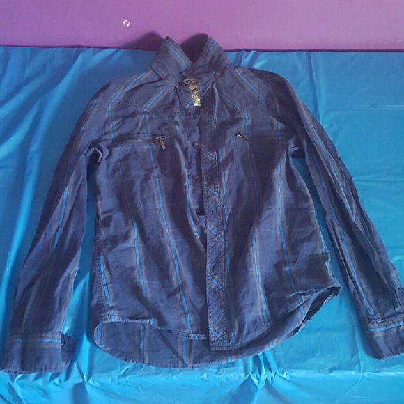 Button-down collared shirt