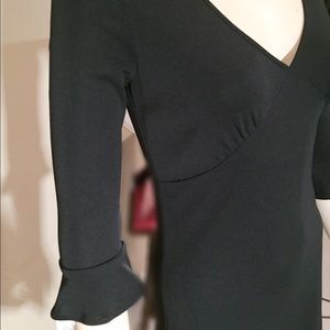 Banana Republic V-Neck Flare Dress