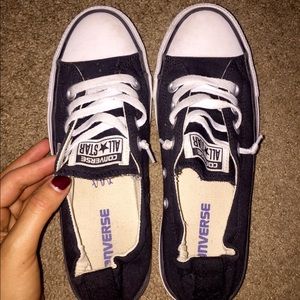 Women's slip-on black converse