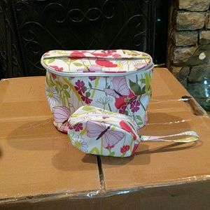 Matching Clinique makeup bags- brand new!