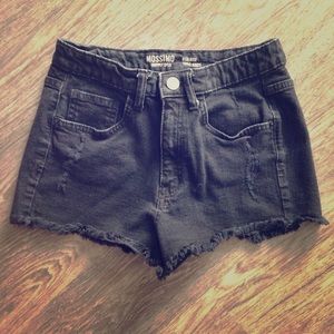 Mossimo Black Cut Off Shorts