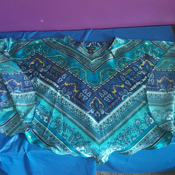 Silk printed shirt