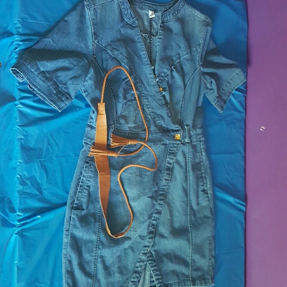 Blue jean dress