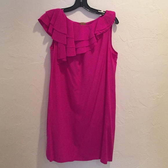 Hot pink summer dress
