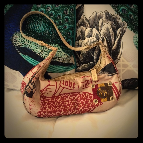 LAMB shoulder purse