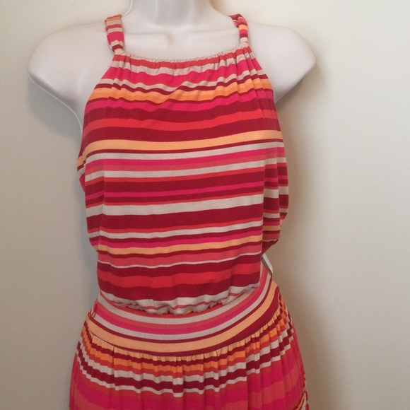 Caslon halter maxi dress