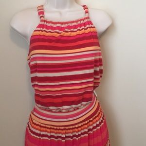 Caslon halter maxi dress